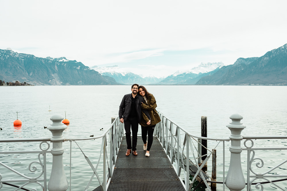 Swiss wedding proposal photographer