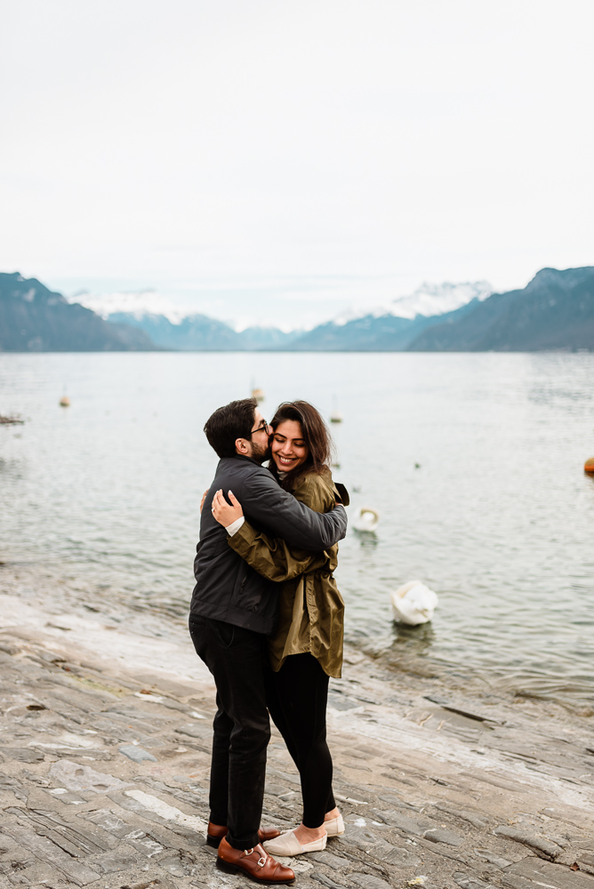 Swiss wedding proposal photographer