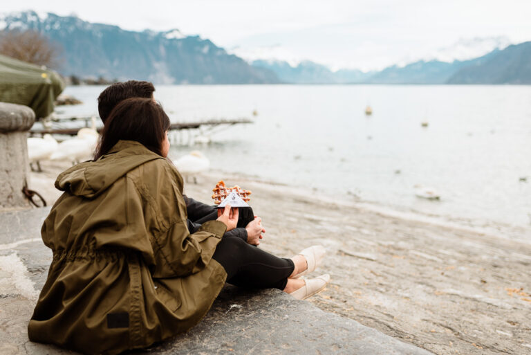 Swiss wedding proposal photographer