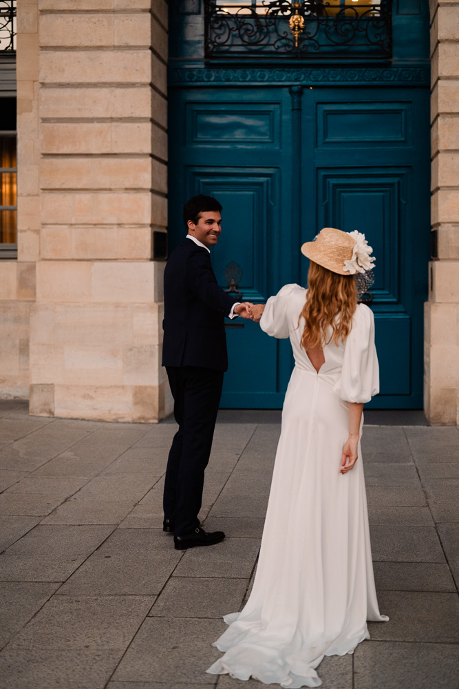 Paris wedding mariage Place Vendôme