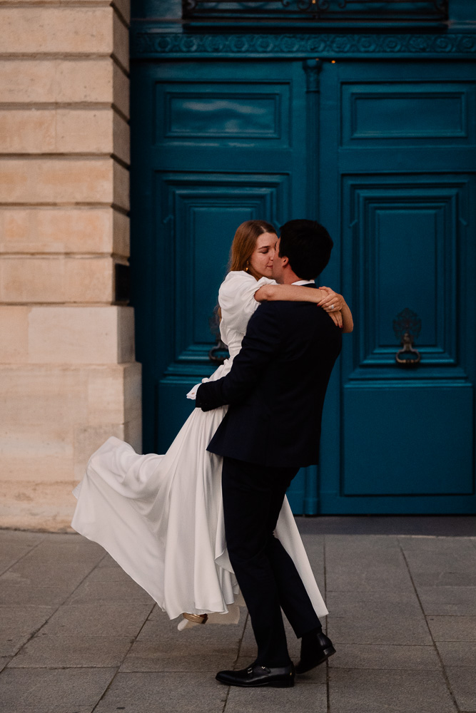 Paris wedding mariage Place Vendôme