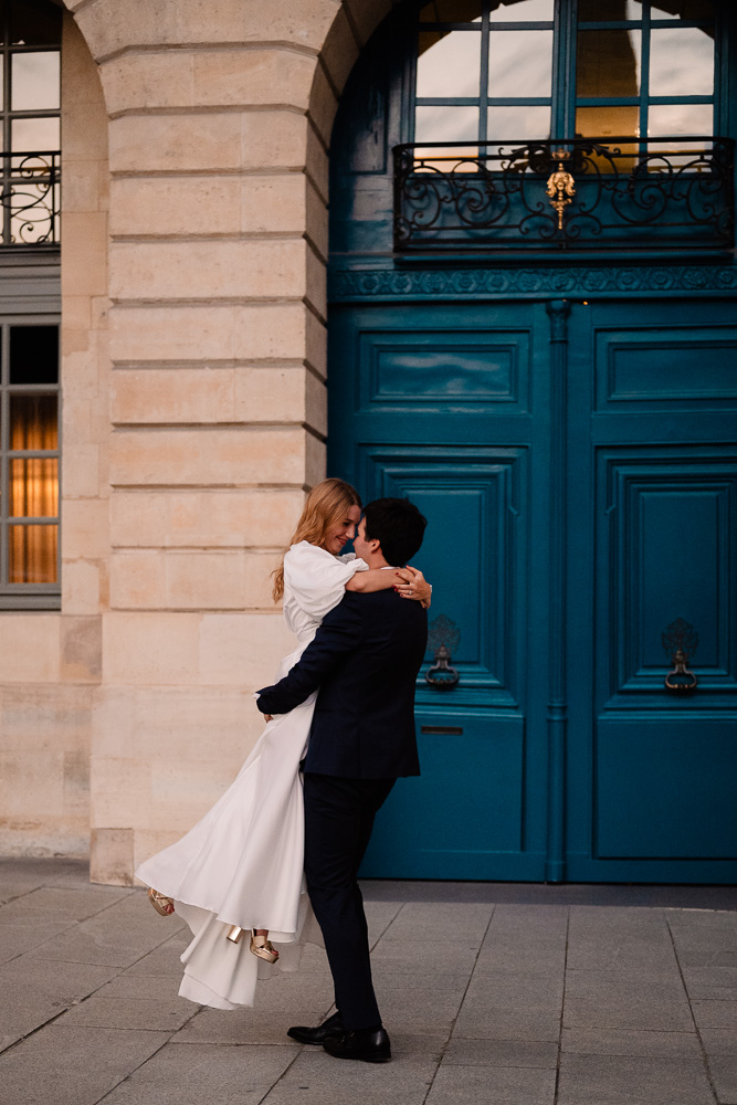 Paris wedding mariage Place Vendôme