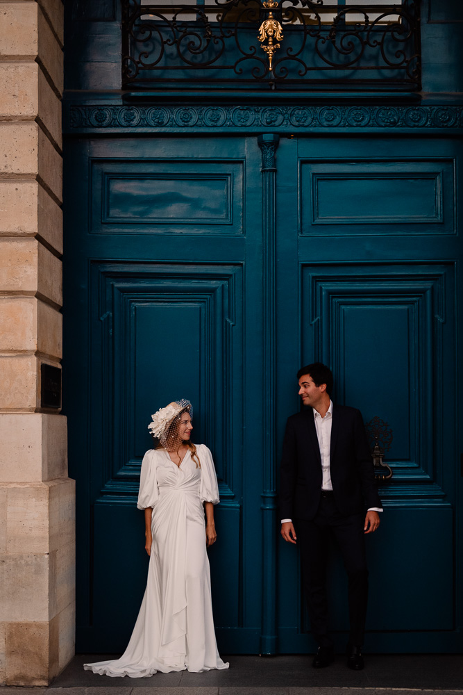 Paris wedding mariage Place Vendôme