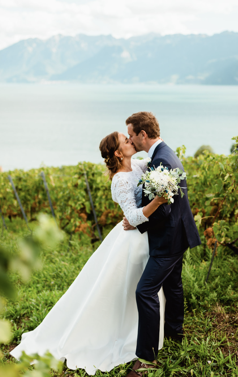 Mariage Lavaux suisse Lausanne Léman